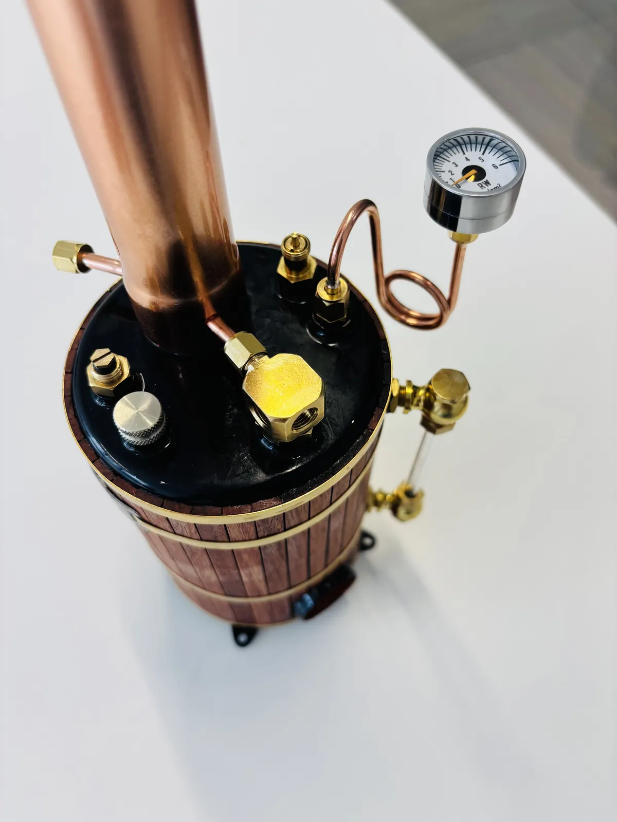 B2 model steam engine — view 3