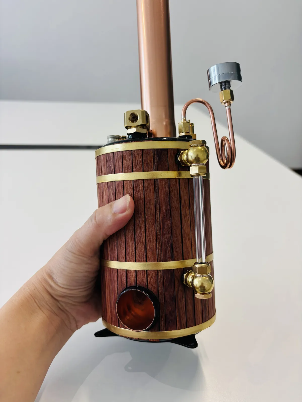 B2 model steam engine — view 8
