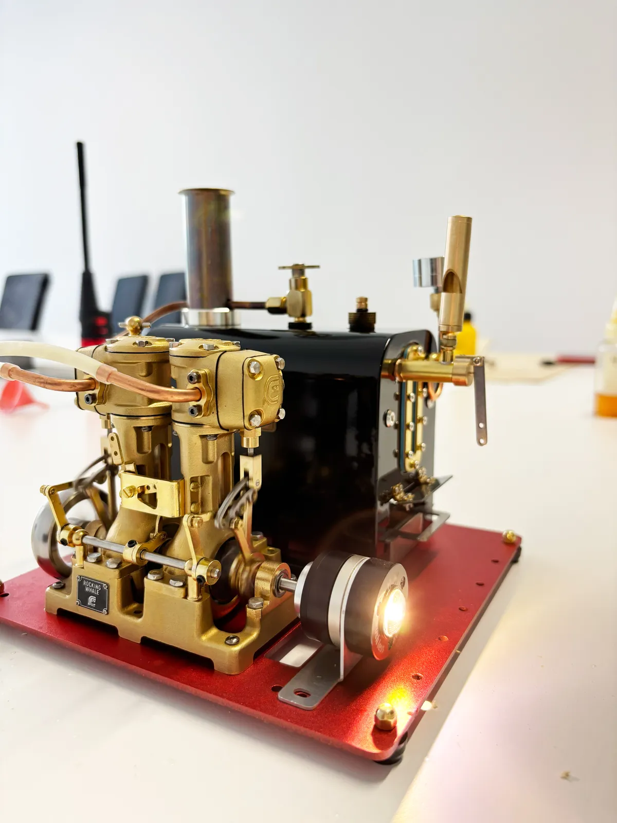 BL2 model steam engine — view 11